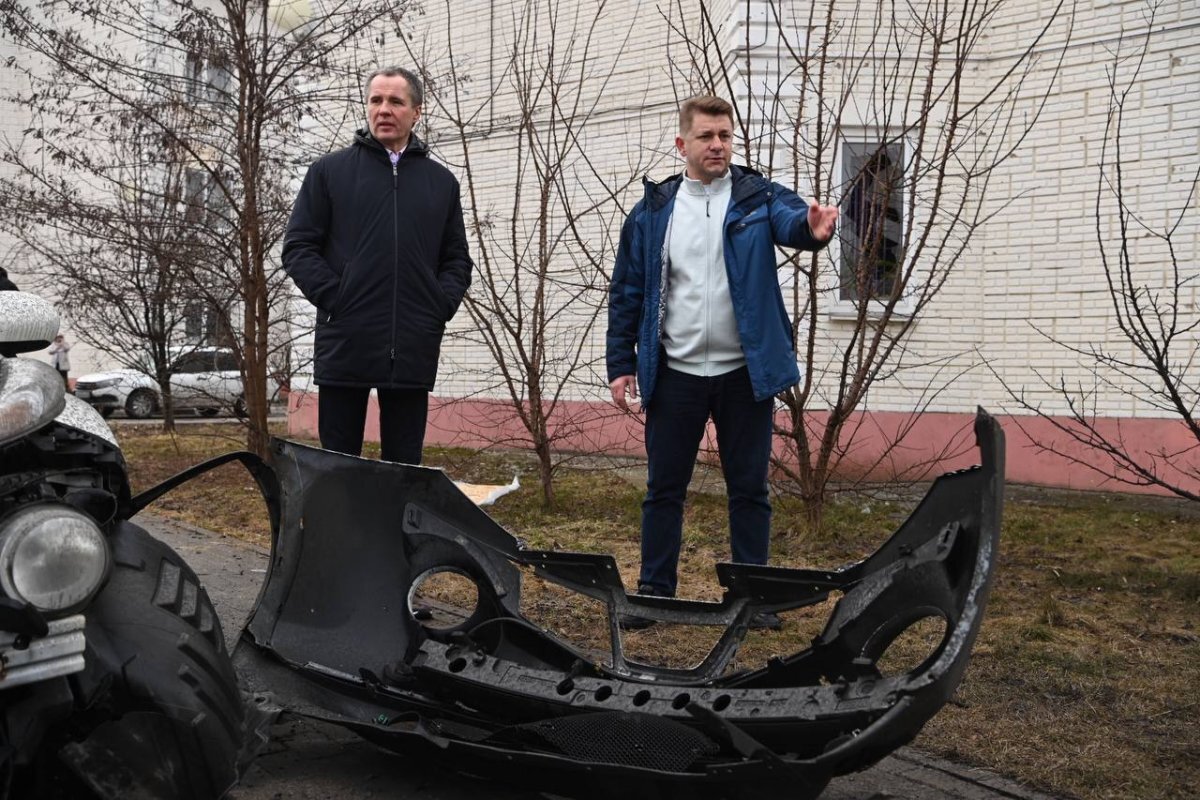    Губернатор Гладков рассказал о разрушениях в Белгороде после обстрела