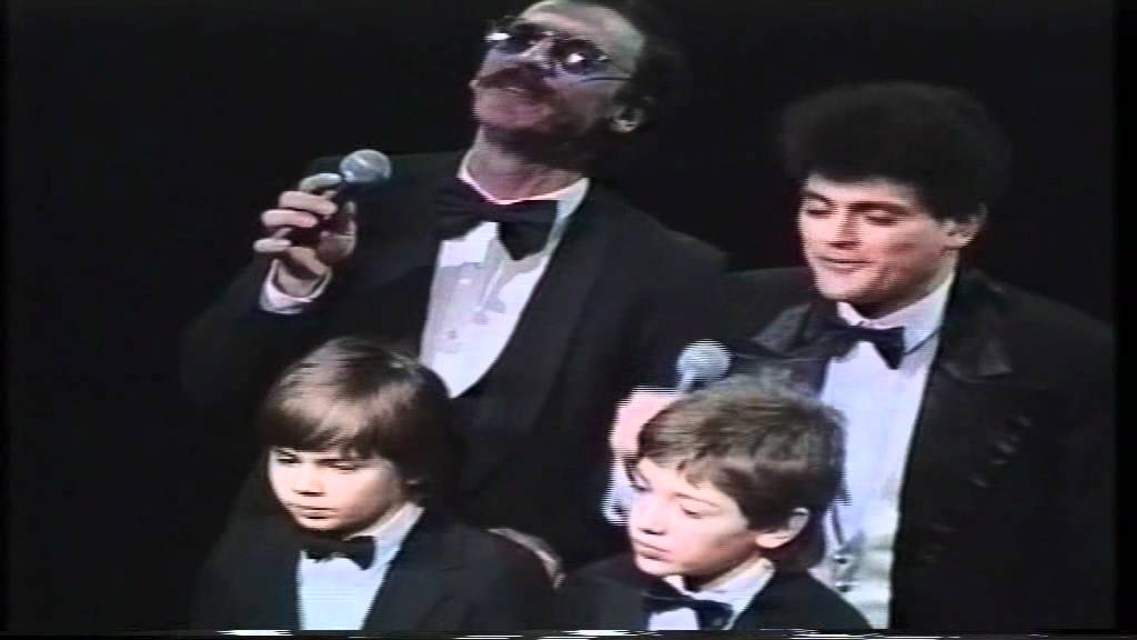 Михаил Боярский с сыном Сергее, и Виктор резников ссыном Андреем.