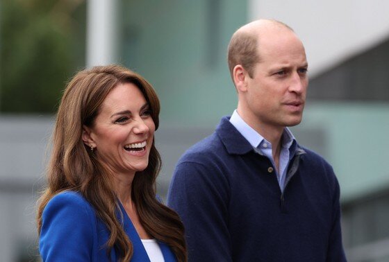    Кейт Миддлтон и принц Уильям