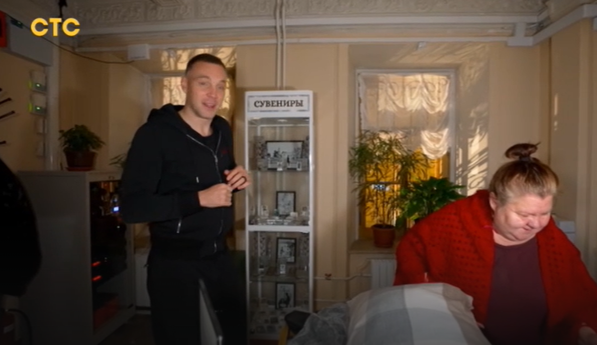 Кадр из шоу "Прятки" 