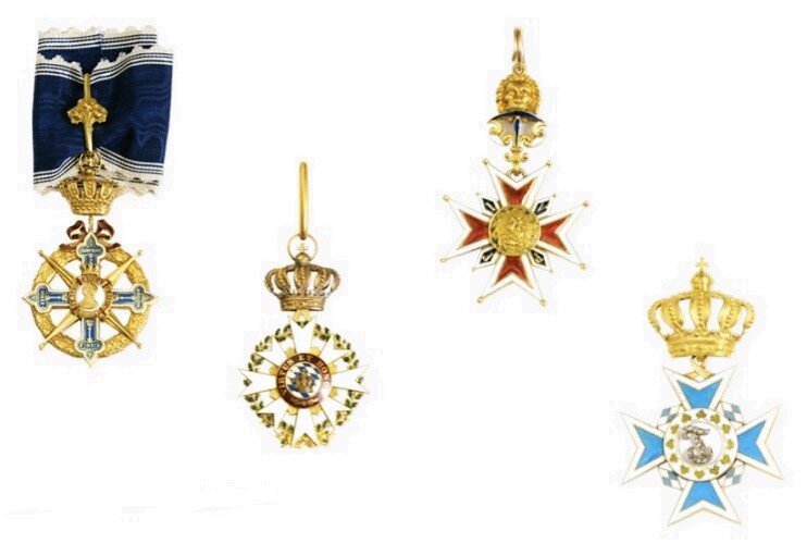 Серия медалей 