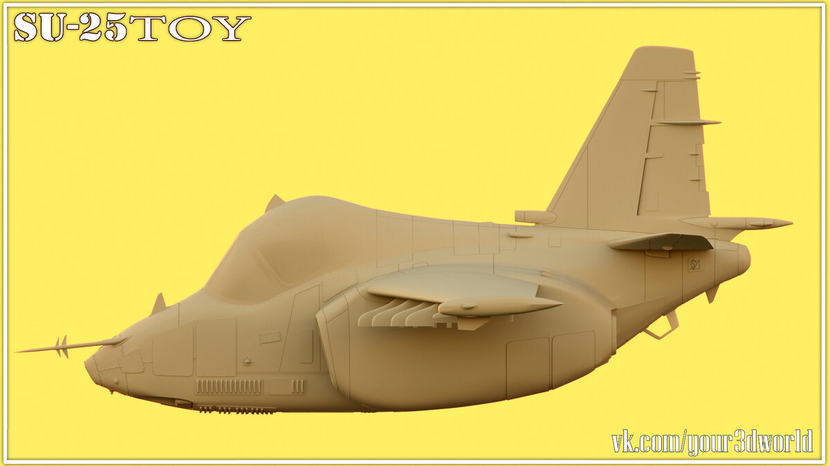 Su-25 ToY (изображение автора) 