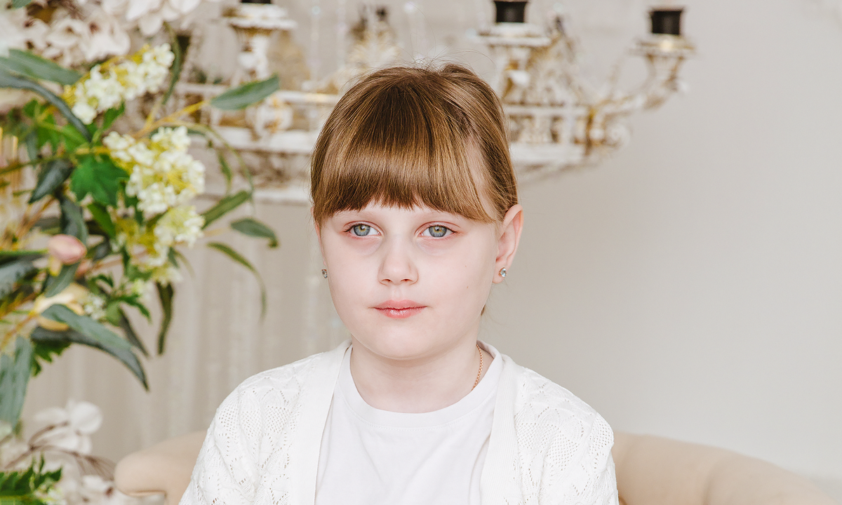 Соня Макарова, подопечная фонда "Алёша"