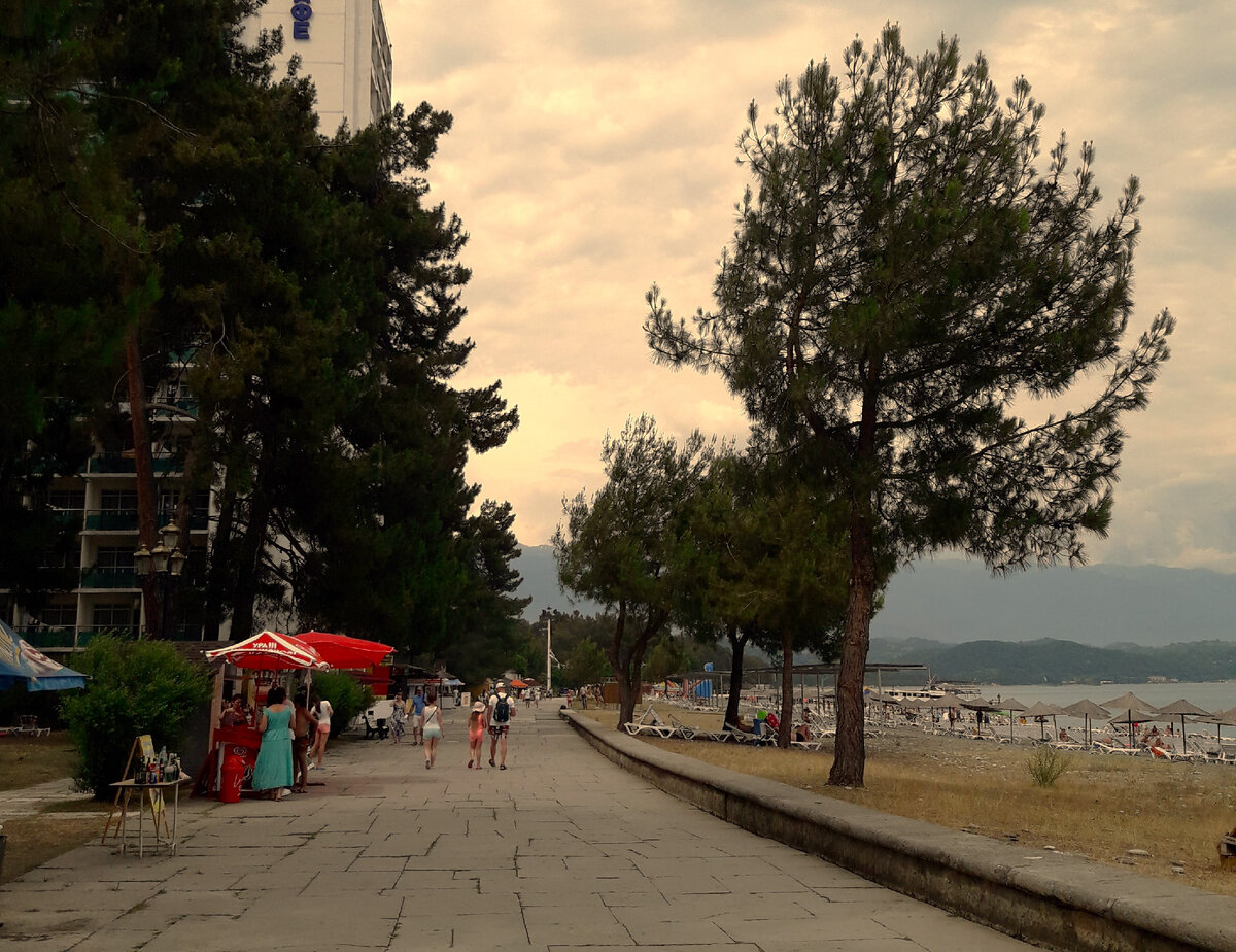 вечерняя прогулка