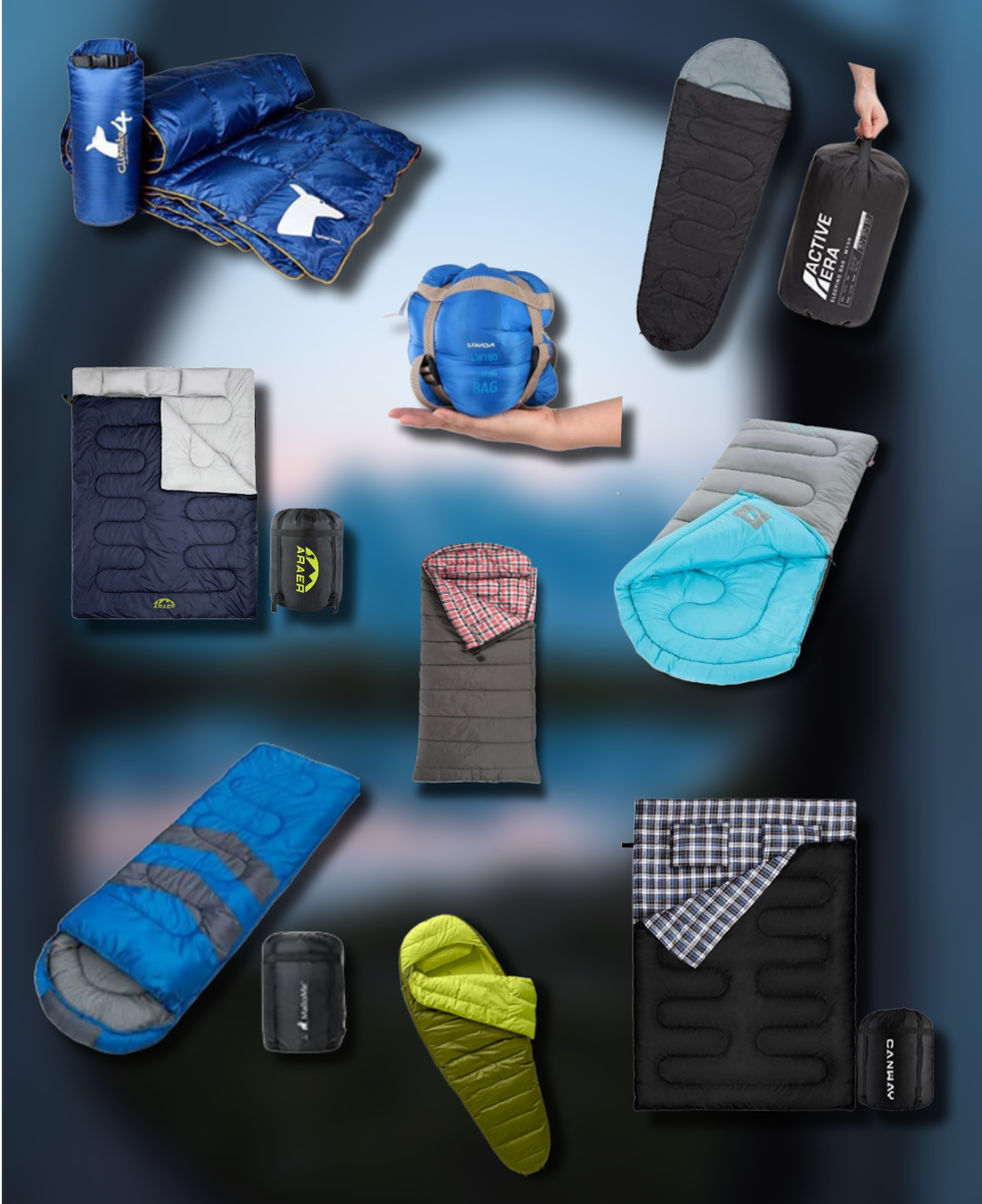 Какие бывают спальные мешки