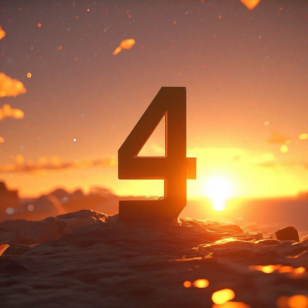 Число 4