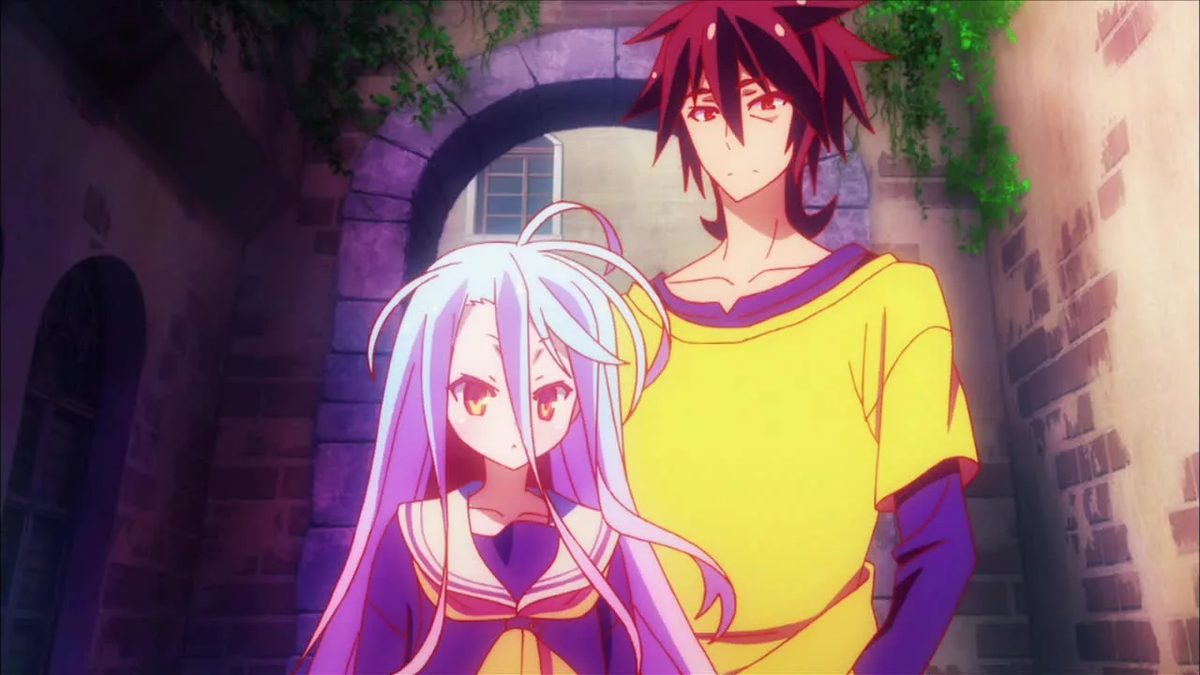 Место где нет жизни. No game no Life Сора. Сора и Сиро.