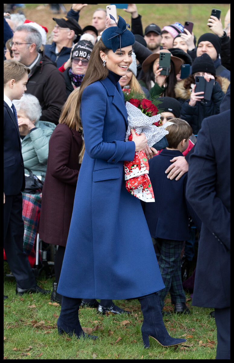 Кейт Миддлтон 25.12.2023. ФОТО: Stephen Lock/Keystone Press Agency