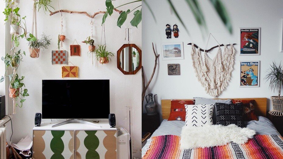 Соцсети блогеров esmacrame (слева) и macramafia (справа)