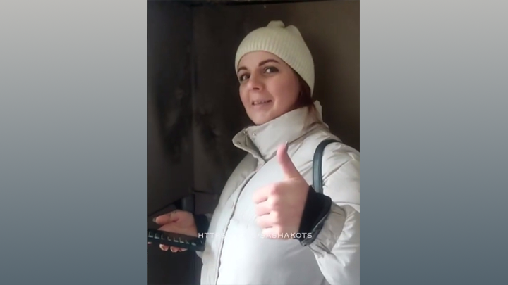 КАДР РОЛИКА ИЗ ТЕЛЕГРАМ-КАНАЛА ВОЕНКОРА АЛЕКСАНДРА КОЦА KOTSNEWS.