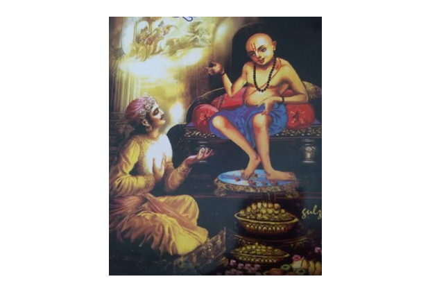 Аштавакра и Джанаки. Изображение: the-spiritualtalks.com