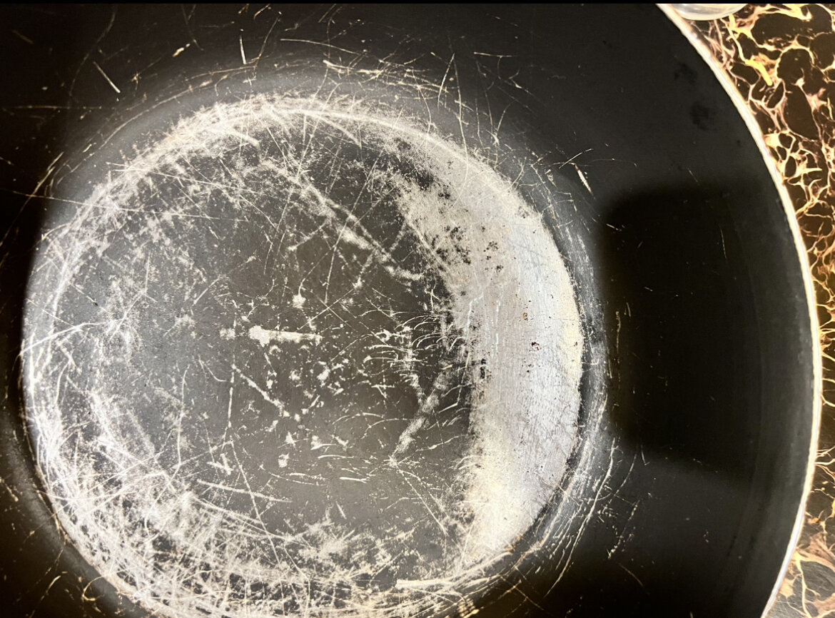 Такую сковородку давно пора выкинуть!