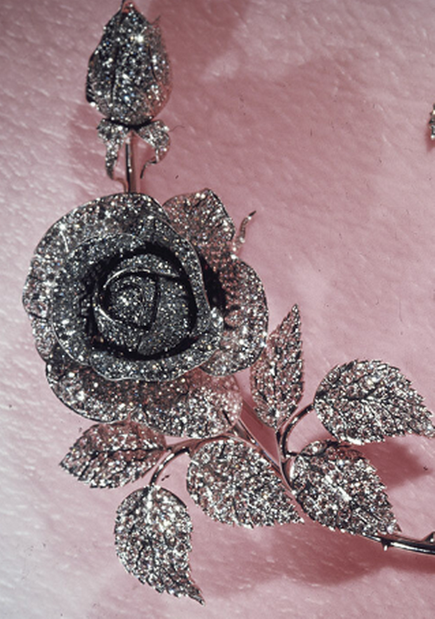 бриллиантовая брошь