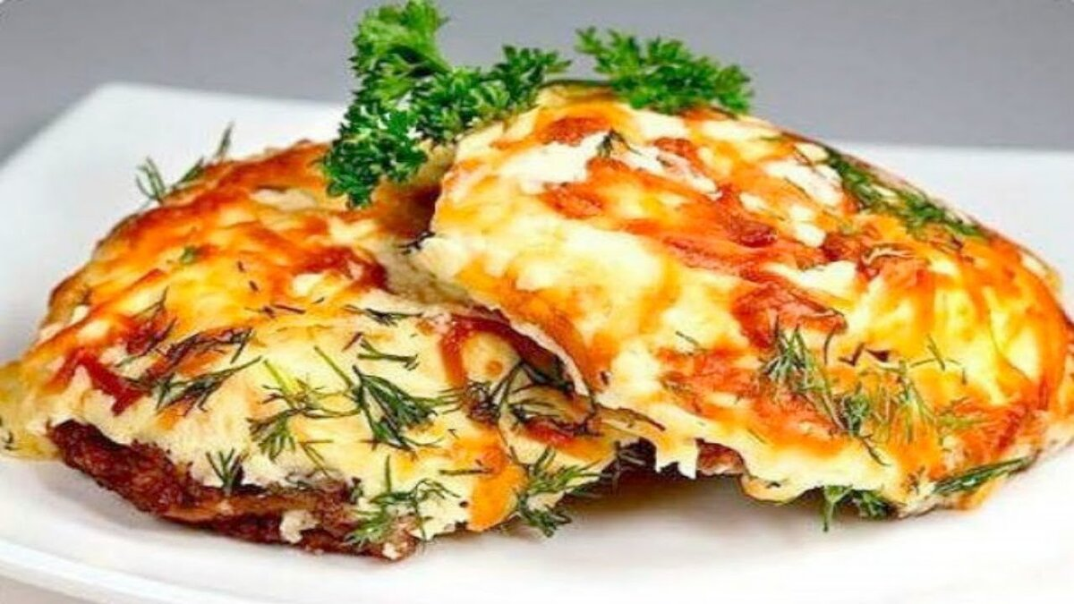 Говядина с сыром в духовке