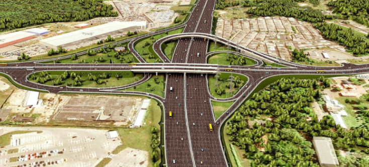 Проект пересечении МКАД с Алтуфьевским шоссе 