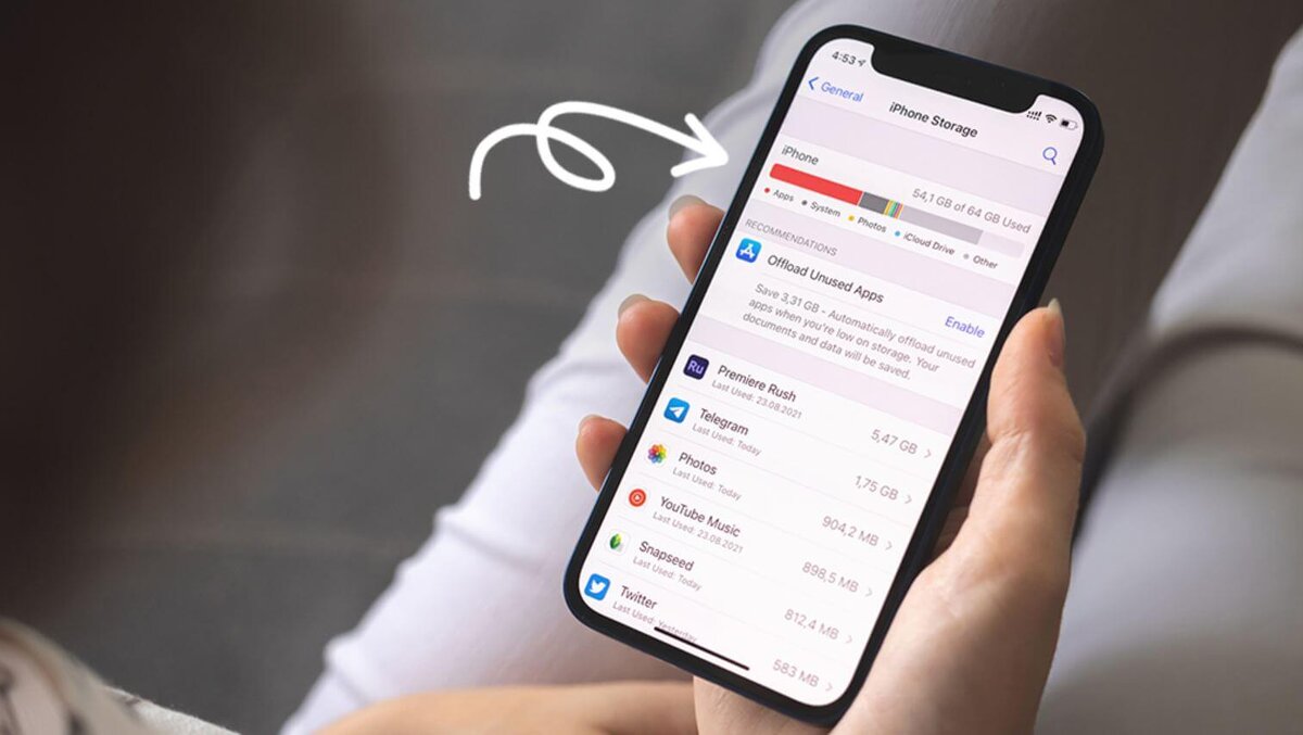    Кончилась память на Айфоне и никак не можете ее освободить? Это решаемо