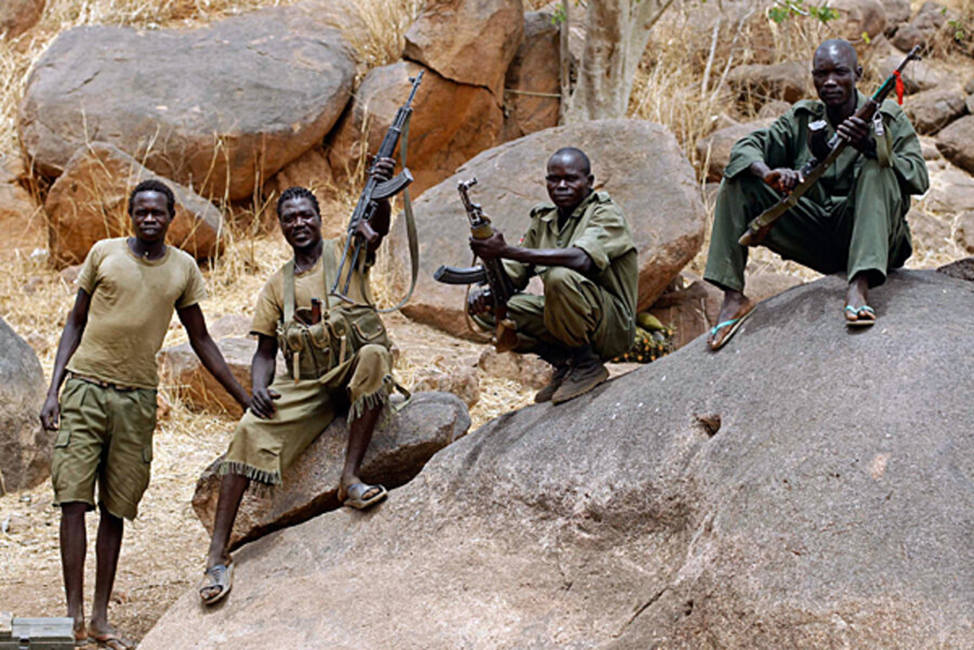Боевики НОДС-Н на юге Судана