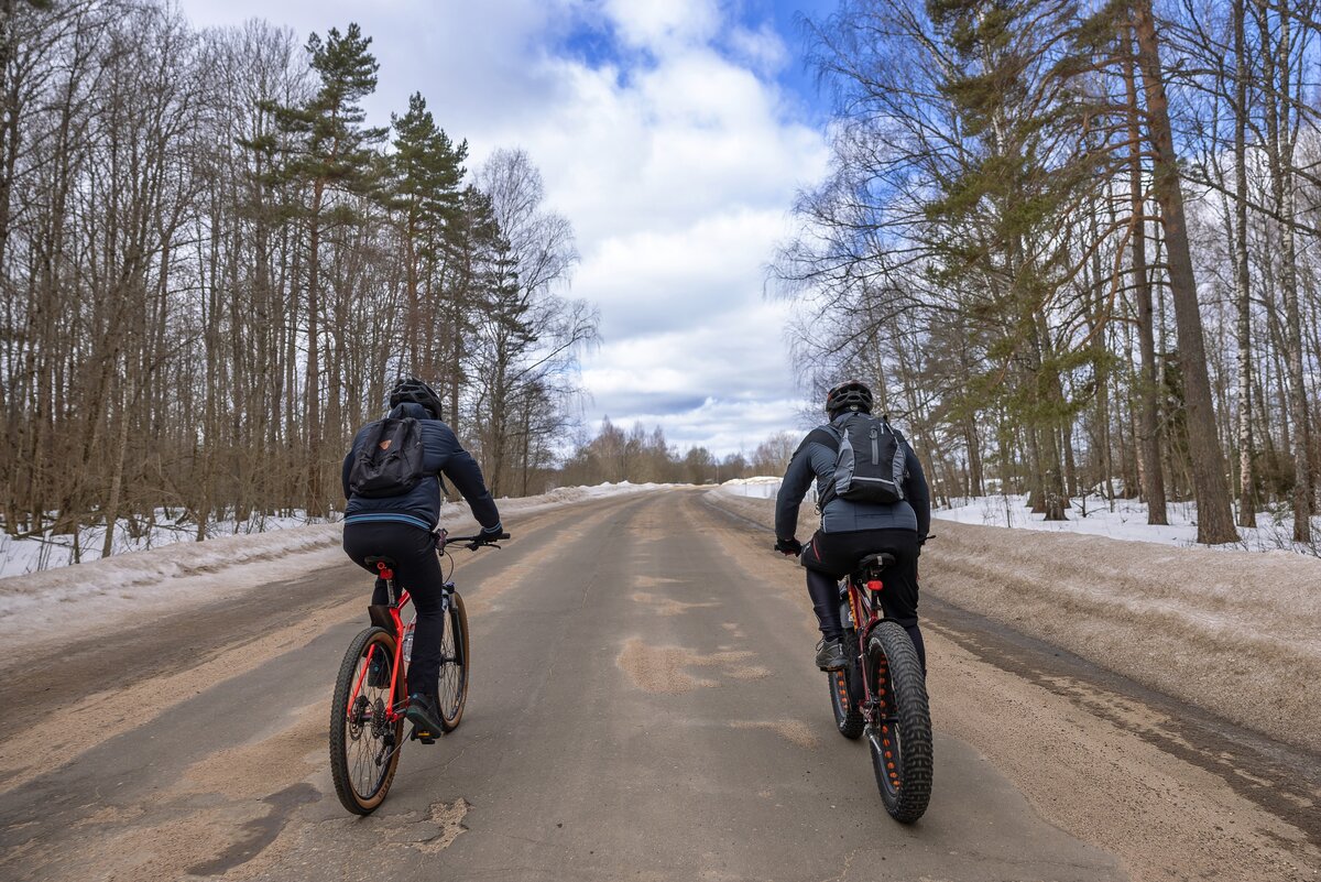 На повороте между Вадино и Лесное