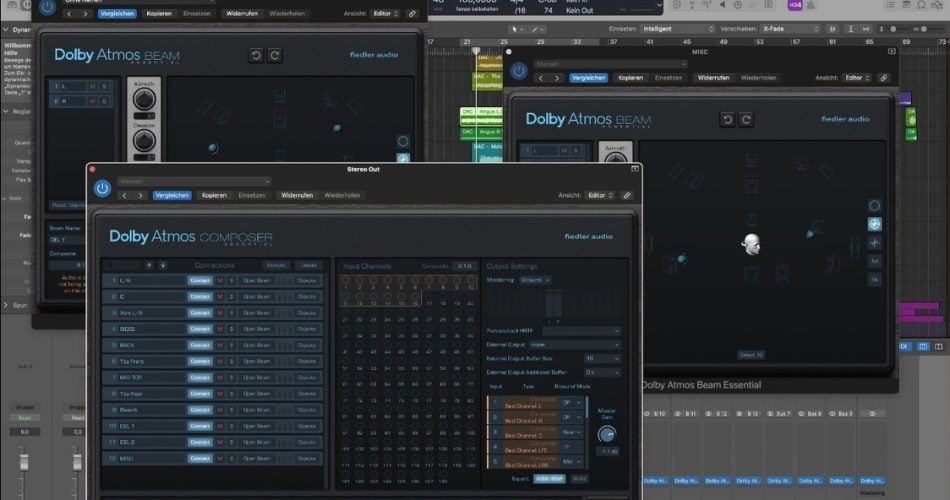 Компания Fiedler Audio недавно объявила о том, что выпустила бесплатную версию программы Dolby Atmos Composer.