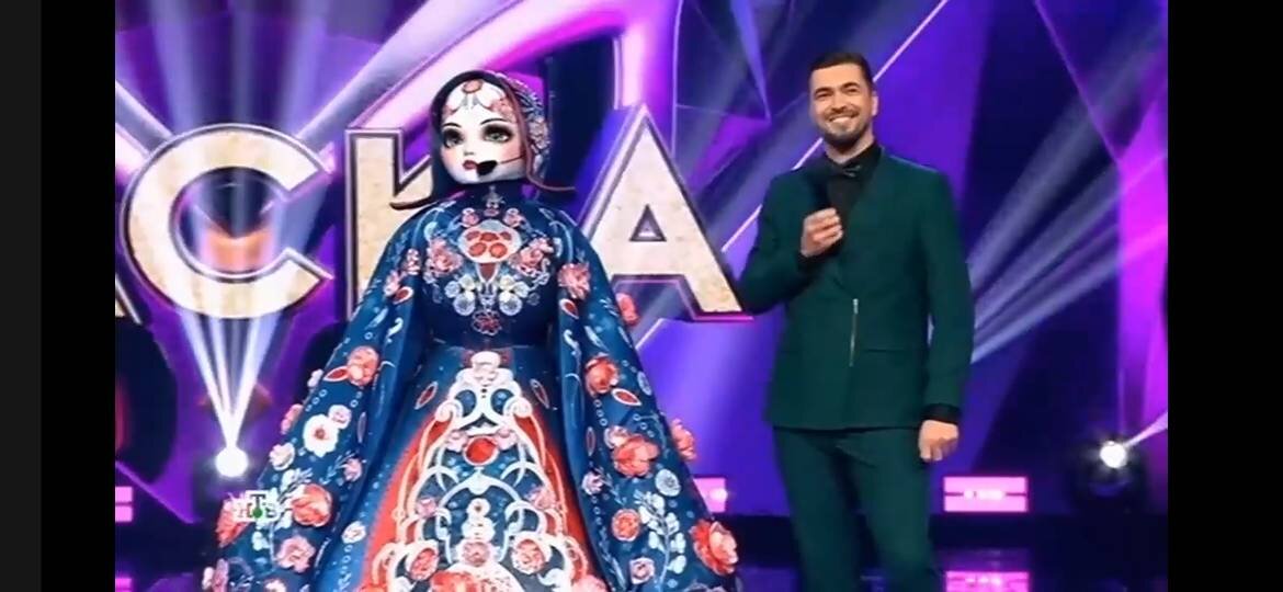 Скрин из телепередачи Шоу "Маска 5" 