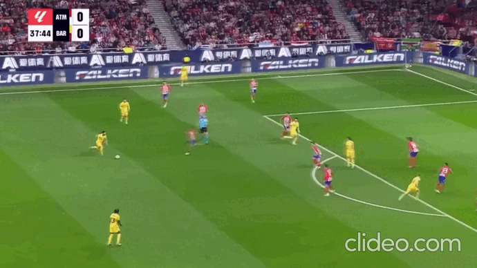 Прекрасная комбинация и гол Жоау Феликса в ворота "Атлетико".