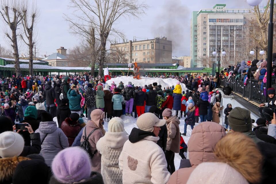    Масленица в Барнауле. Источник: Виталий Барабаш/"Толк"