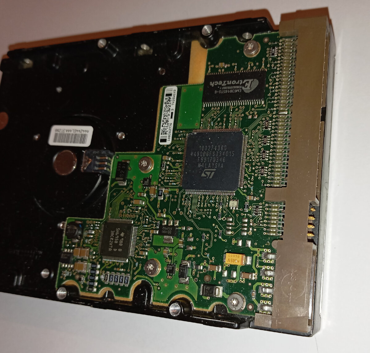 Восстановление данных и ремонт жесткого диска Seagate Алагон. Компьютерщики