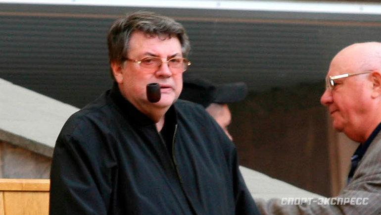    Александр Ширвиндт на футбольном матче в «Лужниках».Александр Федоров