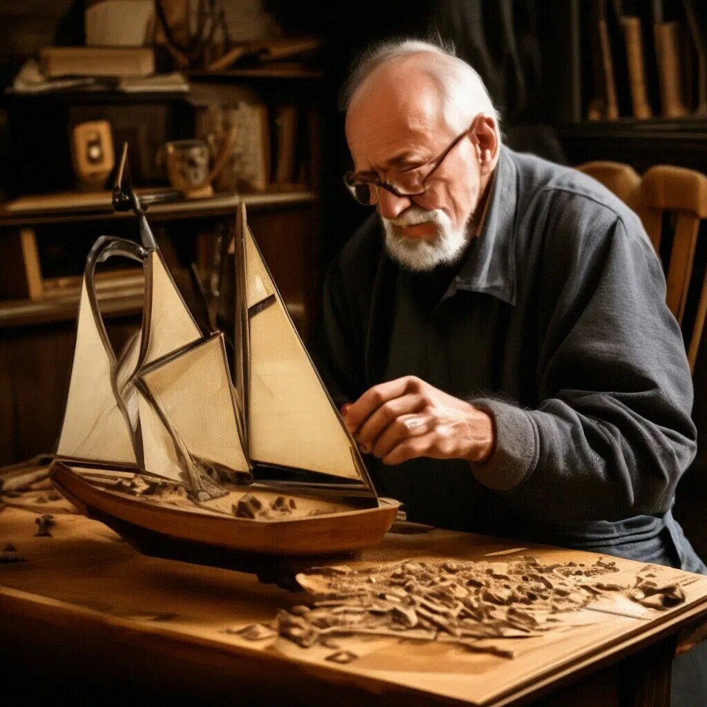 Старый Судомоделист.