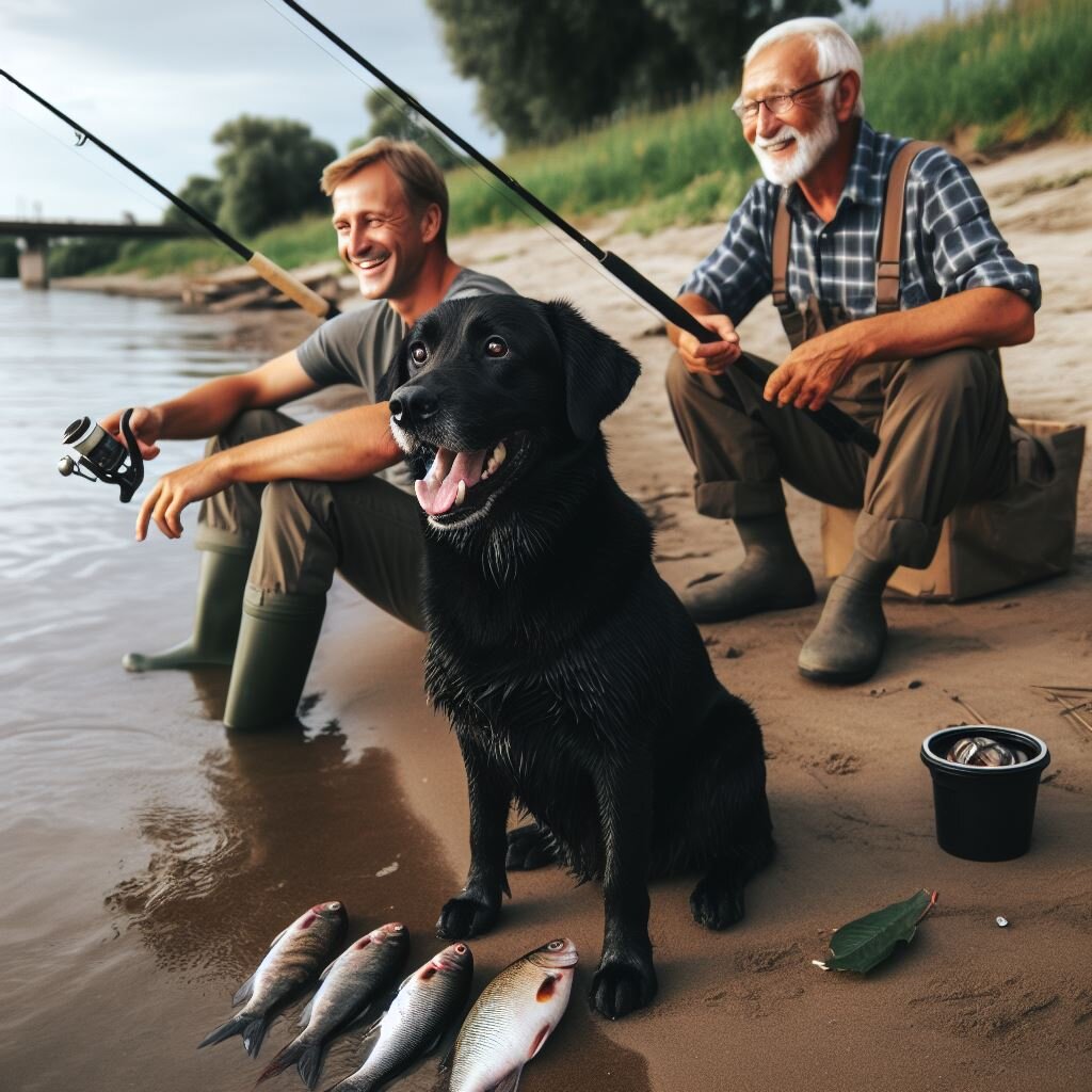 Черныш на рыбалке.