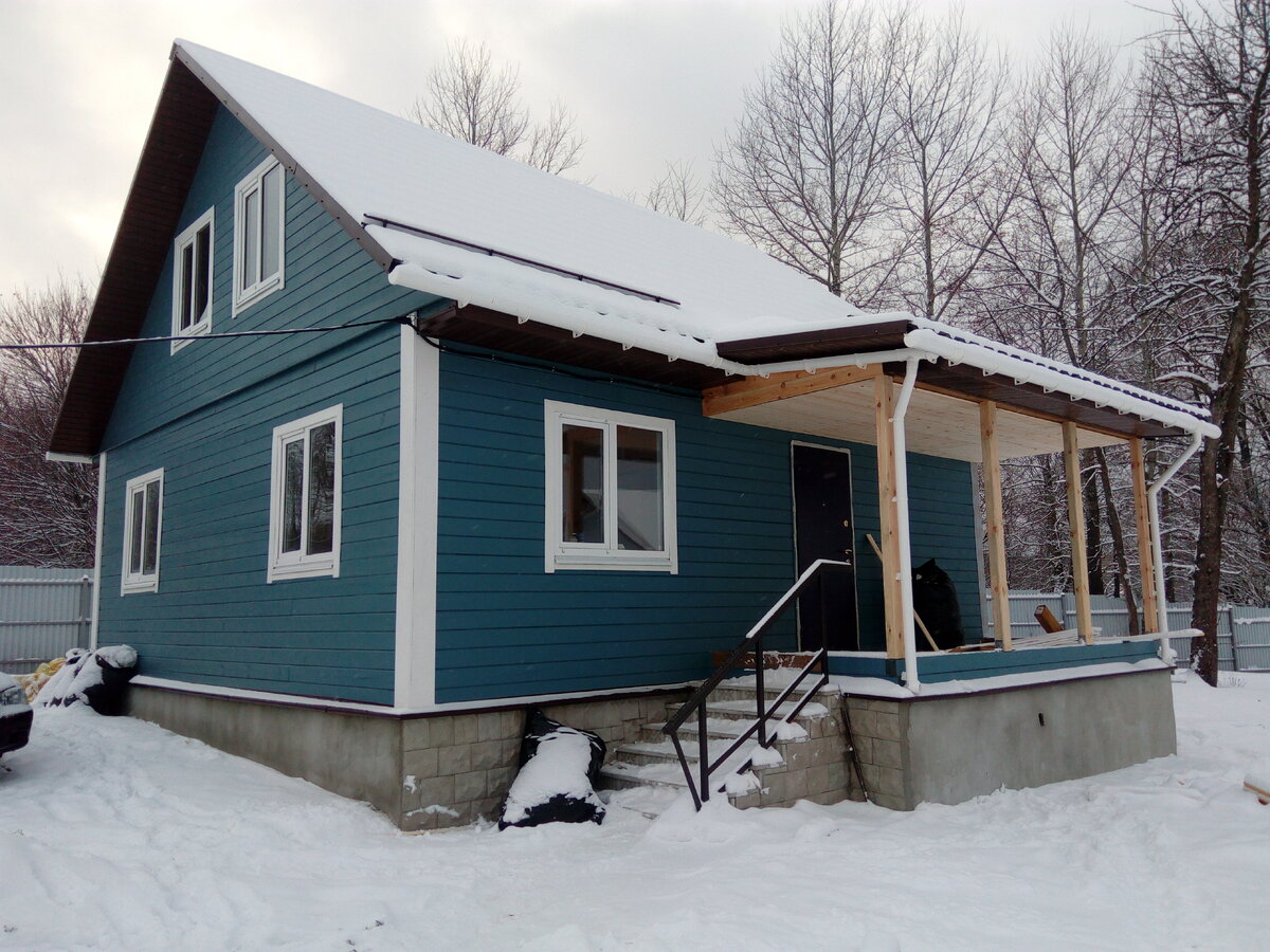 Деревянный дом из бруса камерной сушки