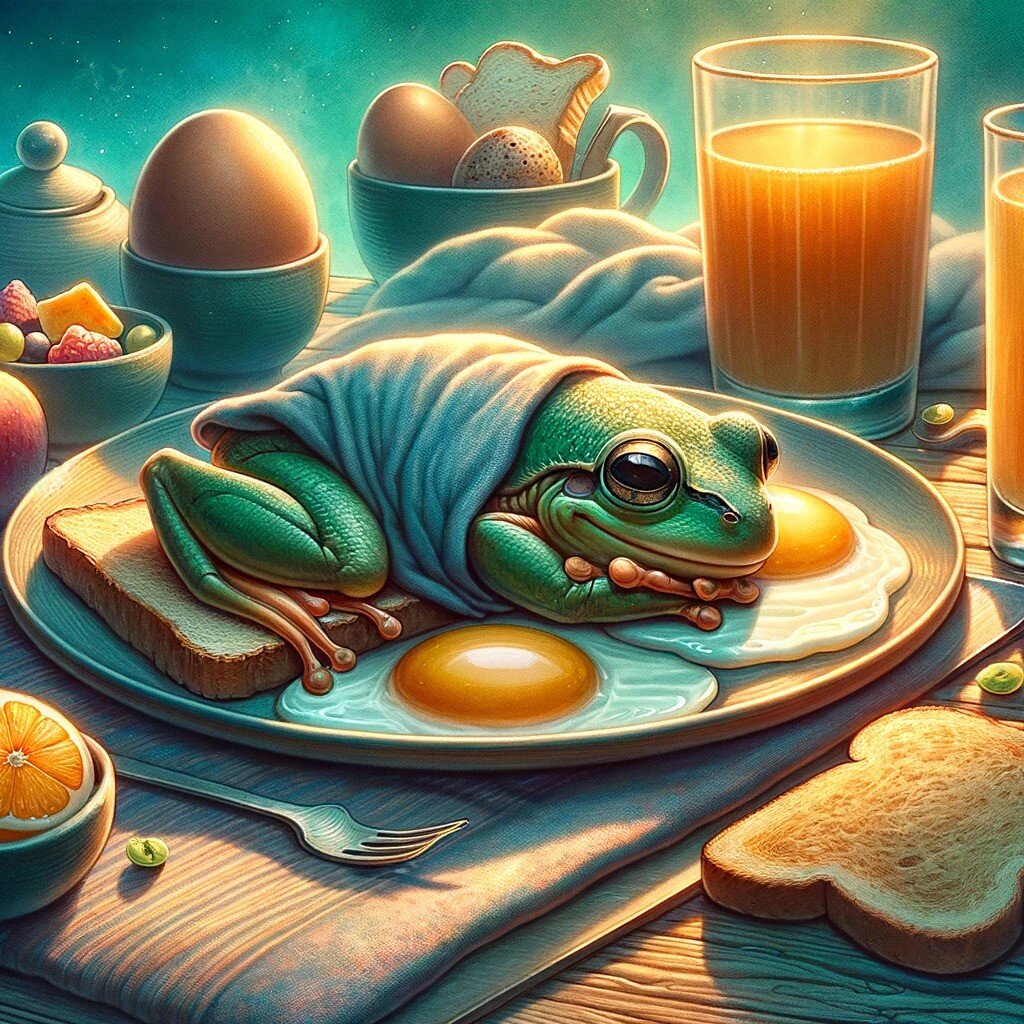 Лягушка на завтрак