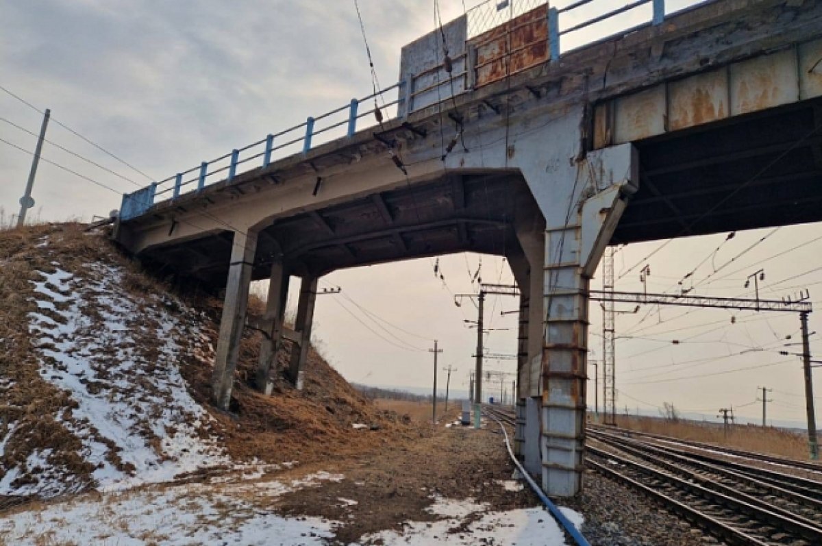    В Приморье демонтируют путепровод на подъезде к Тереховке