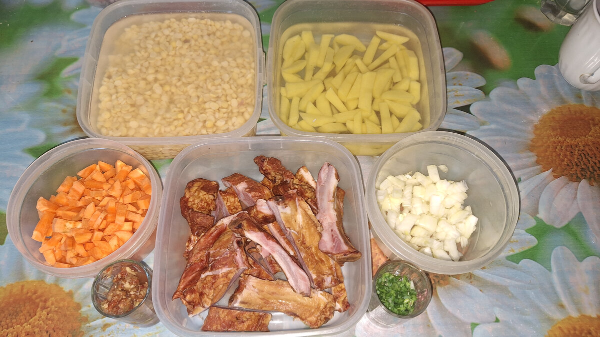 Фото автора. Все продукты уже подготовлены.