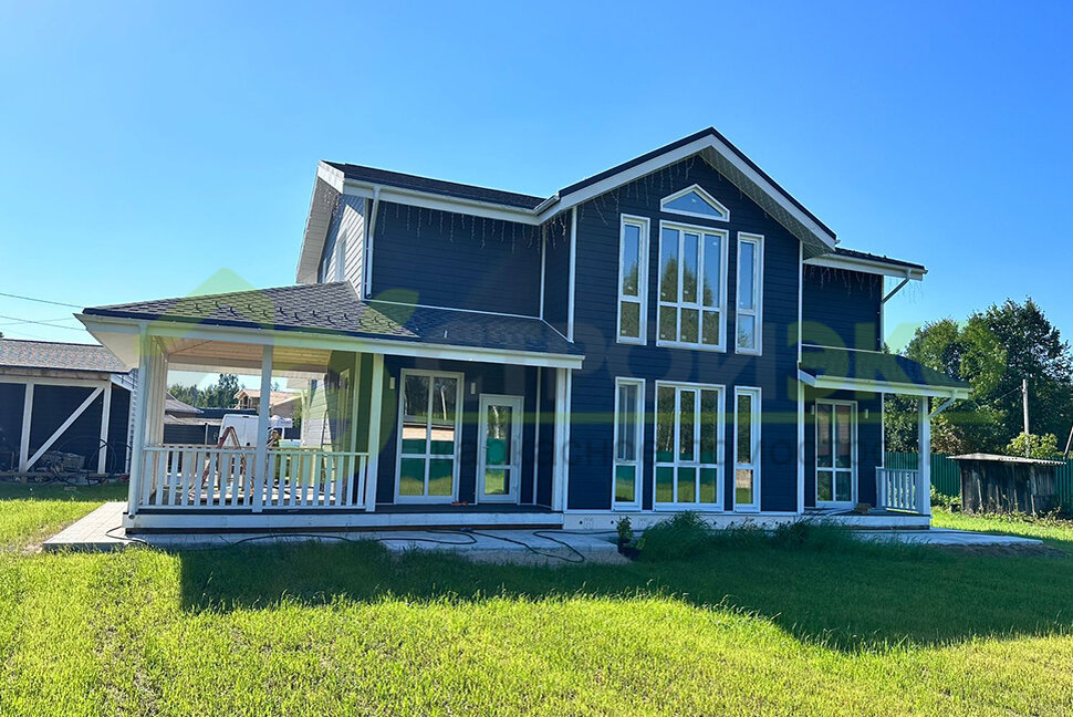 Классический каркасный дом