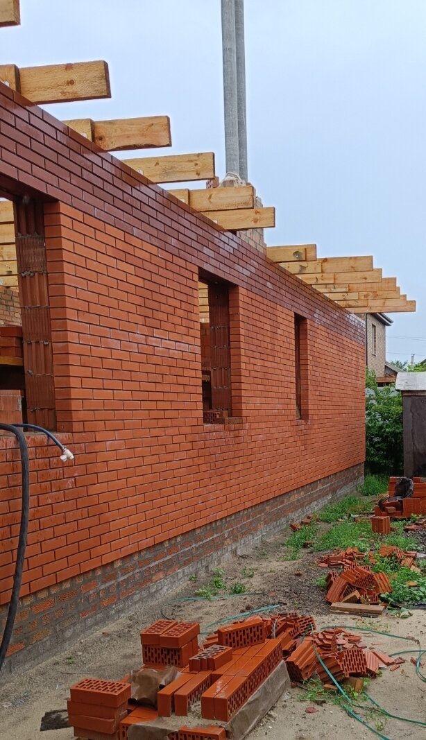 Длина южной стены 15500мм.