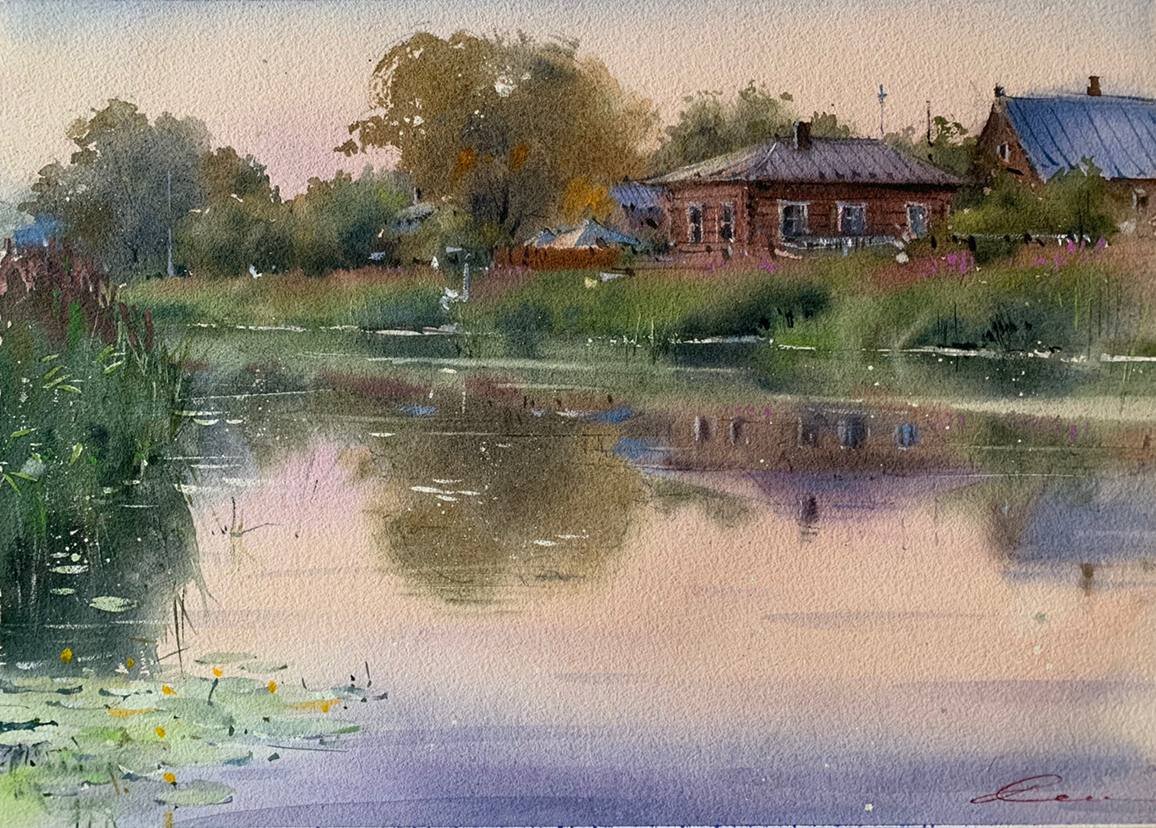 Тихий вечер в Суздале