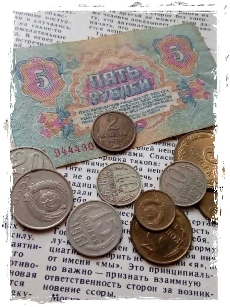 Когда-то, на эти деньги могла жить целую неделю семья из четырёх человек. 