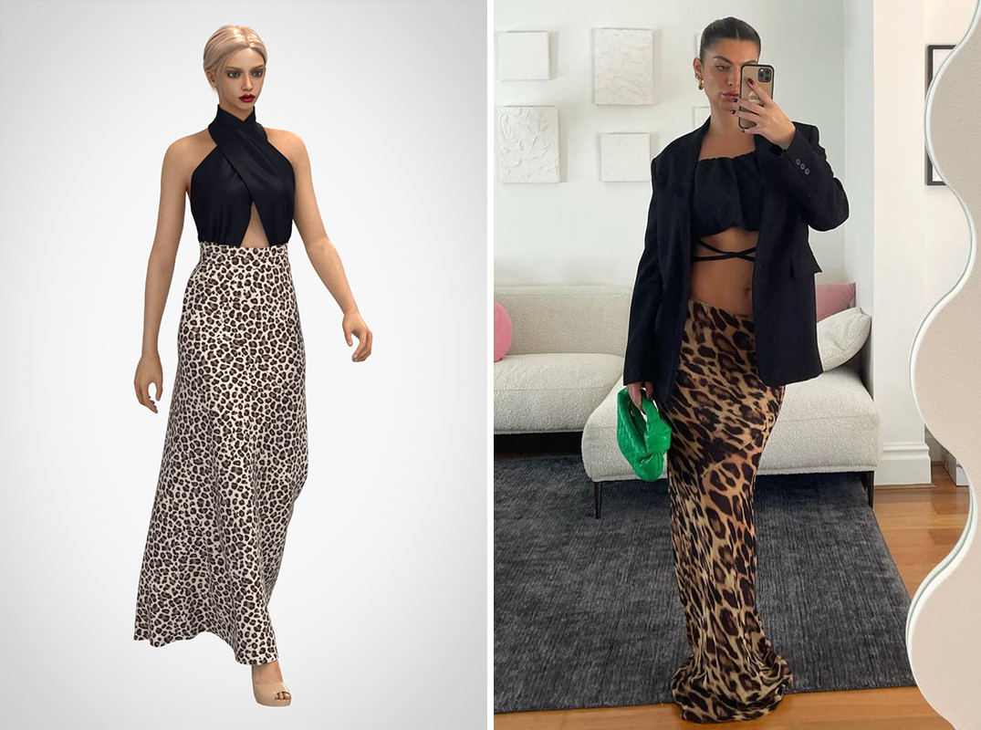 Виртуальная примерка в 3d