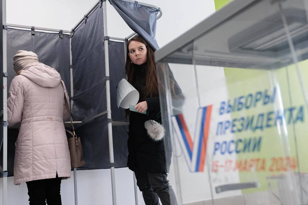 Президентские выборы в 2024 году отметились десятками провокаций с зеленкой. Фото: Sergey Elagin/Business Online