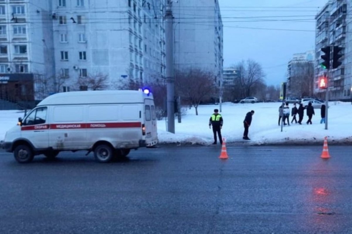    В Новокузнецке водитель скорой насмерть сбил 83-летнюю женщину
