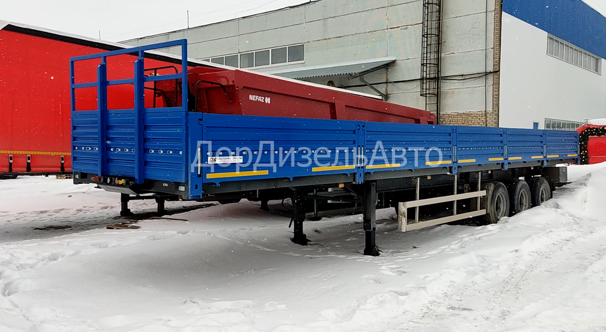 Бортовой полуприцеп ТЗА 588513-0810230-07