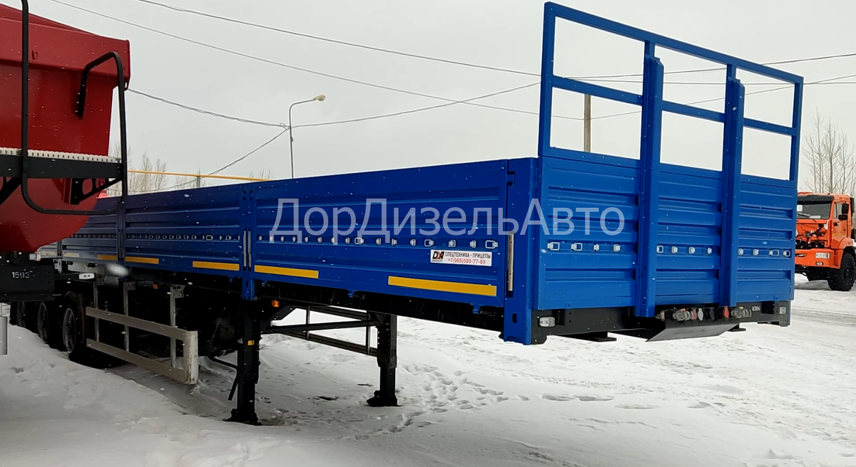 Бортовой полуприцеп ТЗА 588513-0810230-07