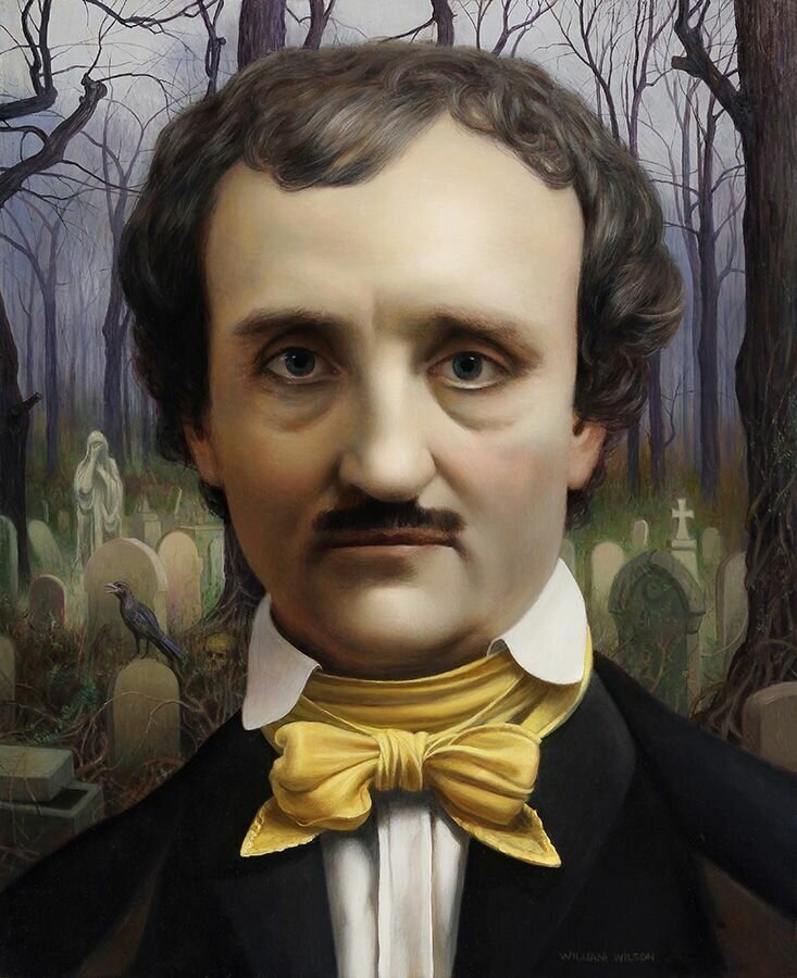 Эдгар Аллан По (1809 - 1849) - американский писатель и поэт, родоначальник детективного жанра в литературе.