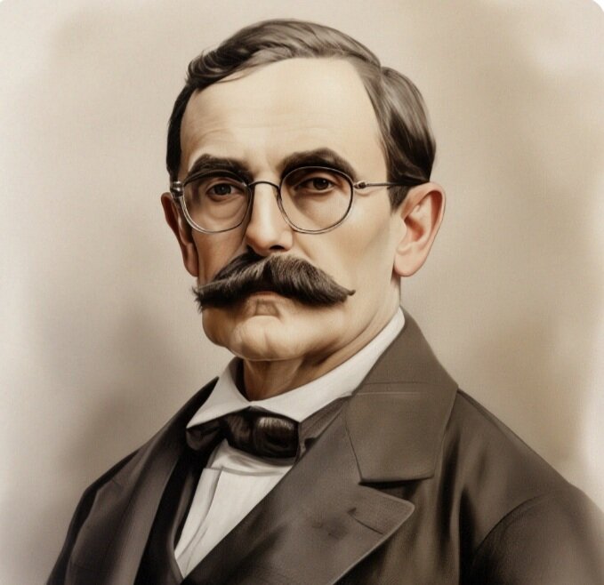 Редъярд Киплинг. Неизвестное фото.