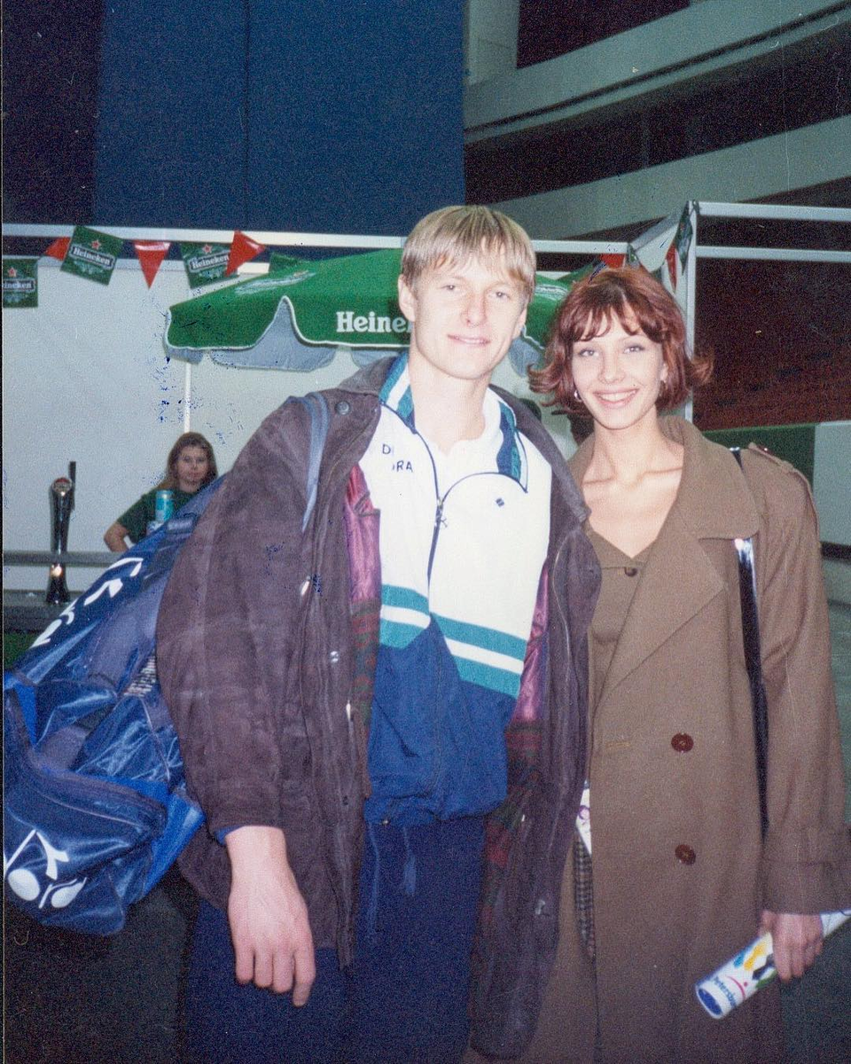 Евгений Кафельников и Мария Тишкова. Фото: Открытый источник