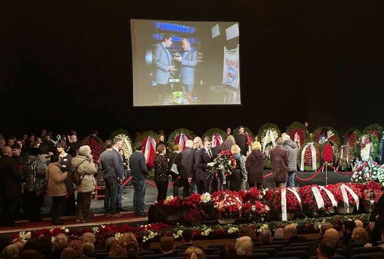    Прощание с бывшим руководителем театра народным артистом РСФСР Александром Ширвиндтом