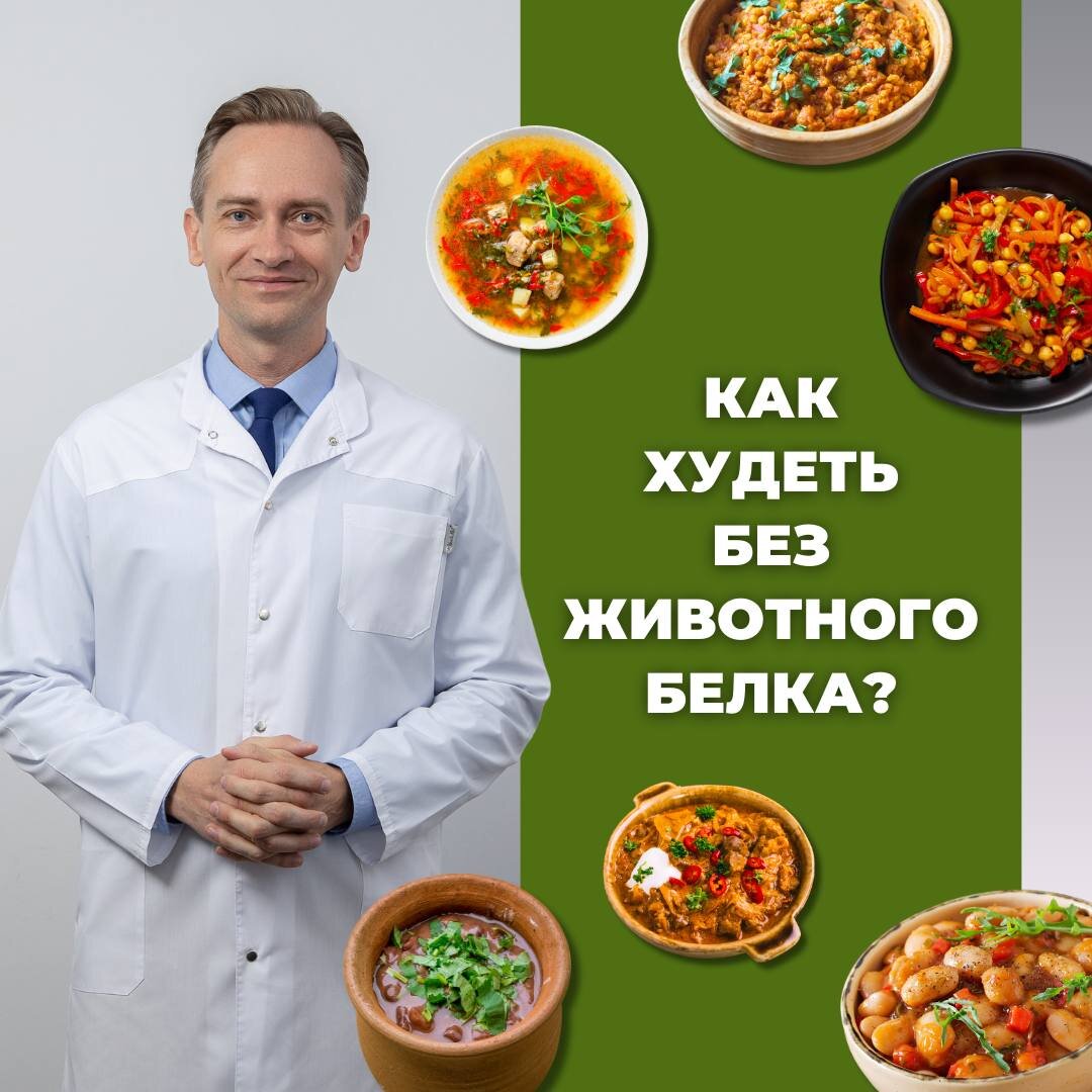 Как худеть без белка животного происхождения? | Легко о похудении/Сергей  Обложко | Дзен