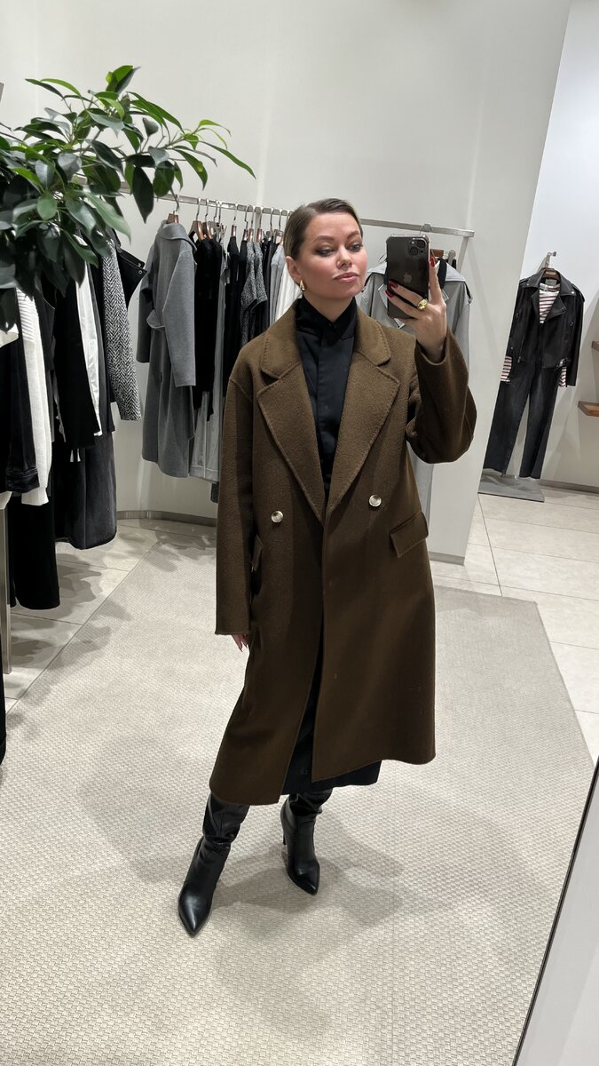 тренды весны пальто