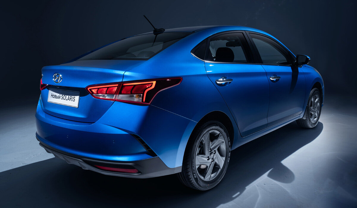    Hyundai Solaris. Фото Hyundai